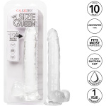 Size Queen 10 inch/25.5 Cm - Clear