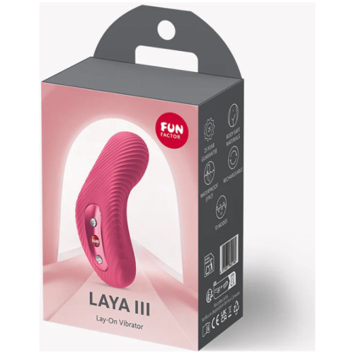 Laya III Lay-on Vibrator - Magenta