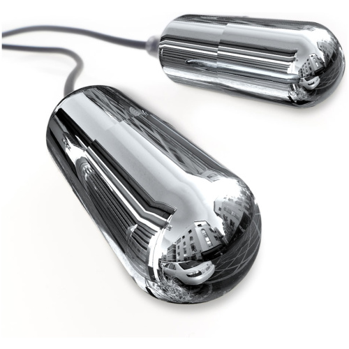 Classix Dual Vibrating Ball Teaser - Black/smoke