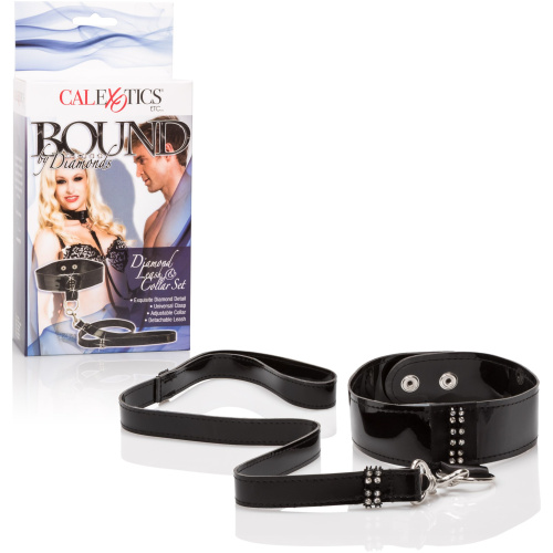 Diamond Leash and Collar Set