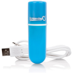 Charged Vooom Rechargeable Bullet Vibe - Blue