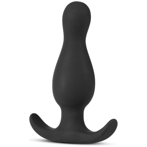 Anal Adventures Platinum - Curve Plug - Black
