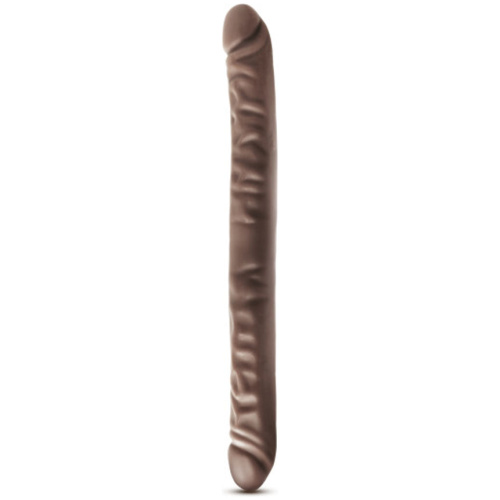 Dr. Skin - 18 Inch Double Dildo - Chocolate