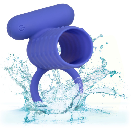Silicone Rechargeable Endless Desires Enhancer - Blue