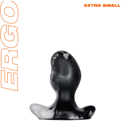 Ergo Butt Plug - Extra Small - Platinum Swirl