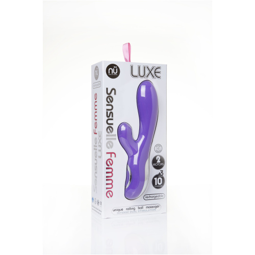 Sensuelle Femme Luxe 10 Function Rabbit Massager - Purple