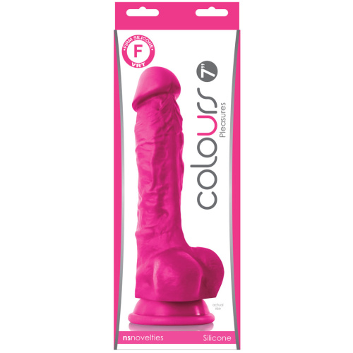 Colours Pleasures - 7" Dildo - Pink