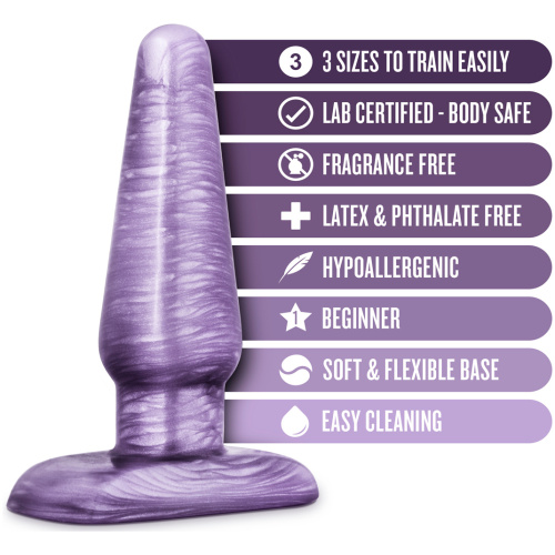 B Yours - Anal Trainer Kit - Purple Swirl