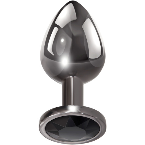 Black Gem Anal Plug - Medium