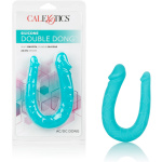 Silicone Double Dong Ac/dc Dong - Teal