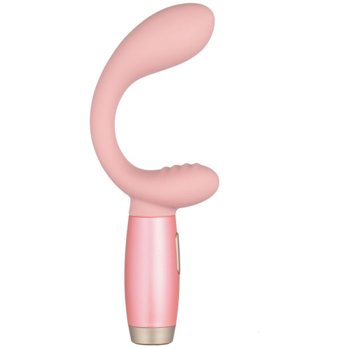 Perks Ex-3 Dual Vibrator and Clitoral Stimulator - Pink