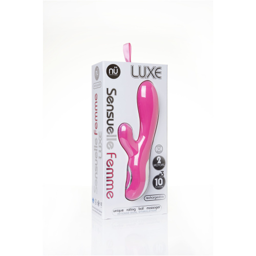 Sensuelle Femme Luxe 10 Function Rabbit Massager - Pink