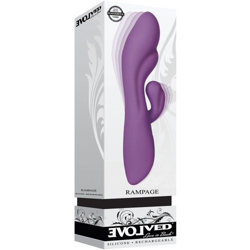 Rampage Purple Silicone Vibe