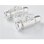 Sensuelle 7 Function Rechargeable Double Action Bullet Ring - Clear