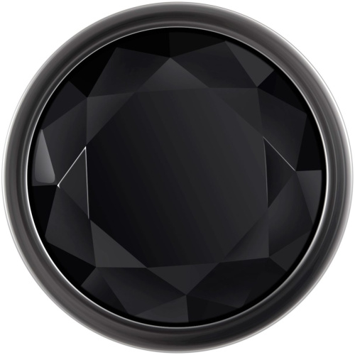 Black Gem Anal Plug - Large