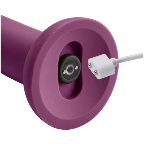 Ergo Super Flexi I Dong Soft and Flexible Liquid Silicone With Vibrator - Plum