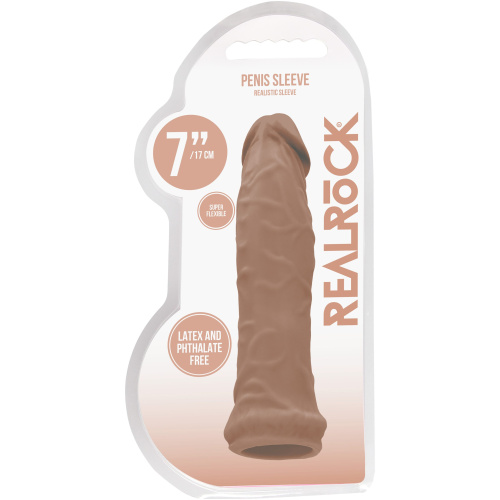 6 Inch Penis Sleeve - Tan