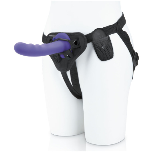 Pegasus 6 Inch Curved Wave Peg - Purple