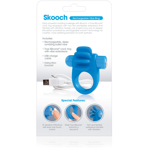 Charged Skooch Ring - Blue