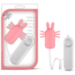 Luxe - Bunny - Bullet With Silicone Sleeve - Pink