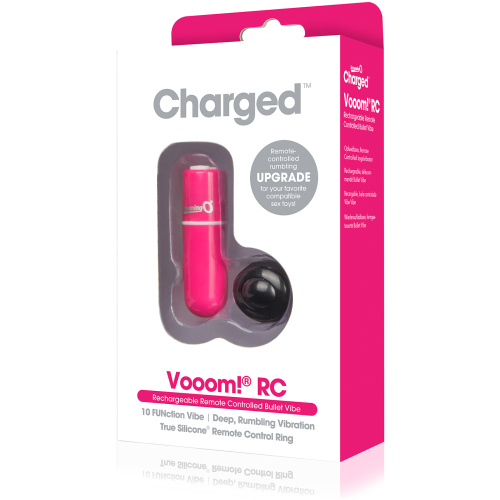 Charged Vooom Remote Control Bullet - Pink