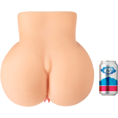 Life-Size Pleasure Pussy and Ass Body Mold With Removable Stocking - Light