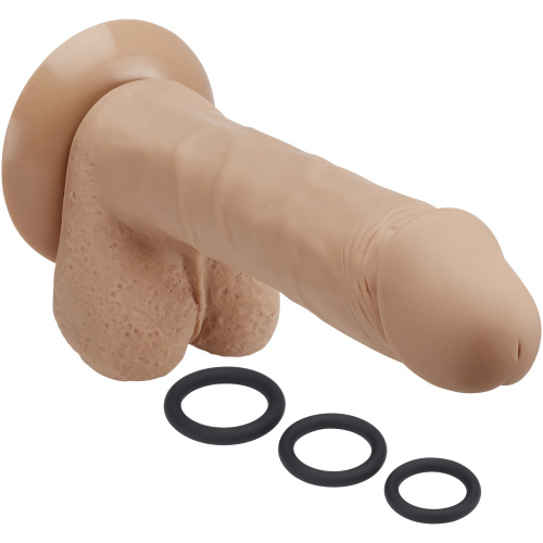 Pro Sensual Series 8 Inch Silicone Pro Odorless  Dong - Tan