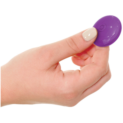 Threesome Total Ecstay Silicone Vibrator - Purple
