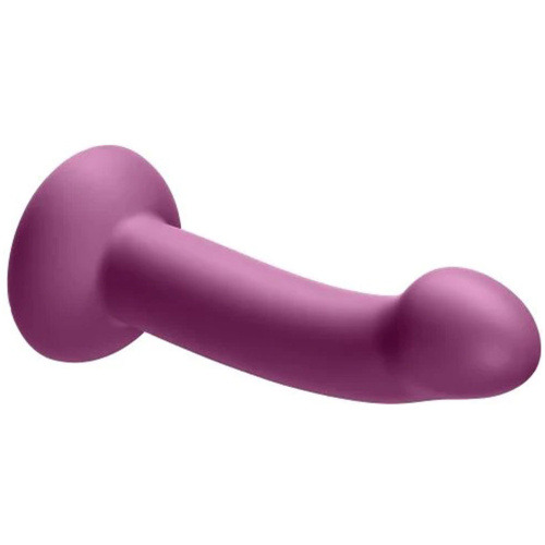 Ergo Super Flexi I Dong Soft and Flexible Liquid Silicone With Vibrator - Plum