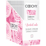 Coochy Shave Cream - Frosted Cake - 15 ml Foils 24 Count Display
