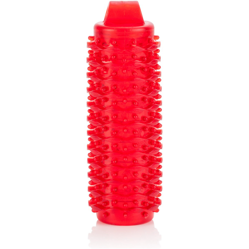 10-Function Adonis Vibrating Strokers - Red