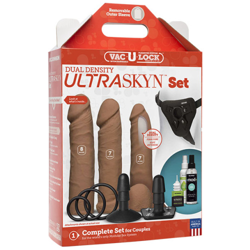 Vac-U-Lock - Dual Density Ultraskyn Set - Caramel