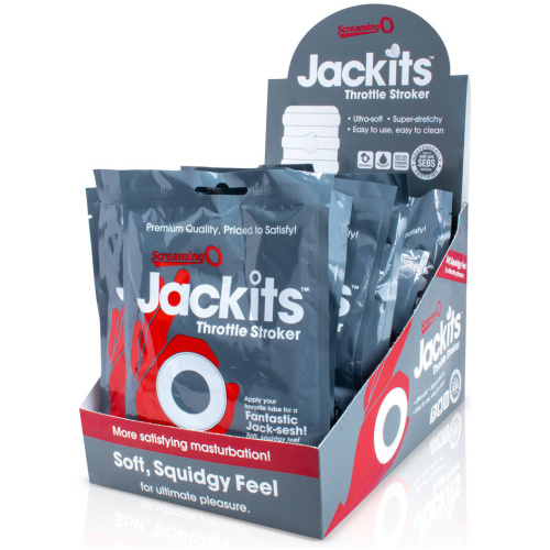 Jackits Throttle Stroker - 12 Count P.O.P. Box Display