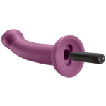 Ergo Super Flexi I Dong Soft and Flexible Liquid  Silicone With Vibrator - Plum