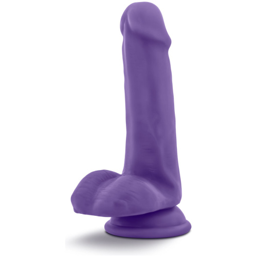 Au Natural - Bold - Delight - 6 Inch Dildo - Purple