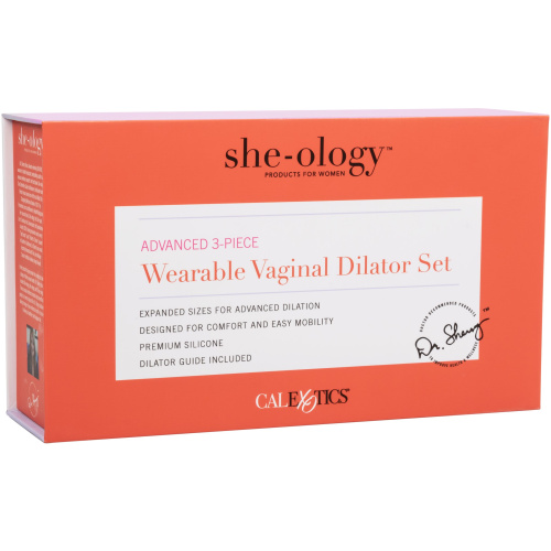 She-Ology Advanced 3-Piece Wearable Vaginal Dilator Set