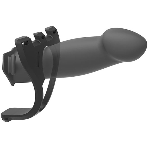 Body Extensions - Hollow Bulbed Strap-on 2-Piece Set - Black