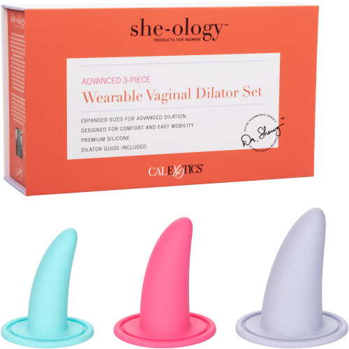 She-Ology Advanced 3-Piece Wearable Vaginal Dilator Set