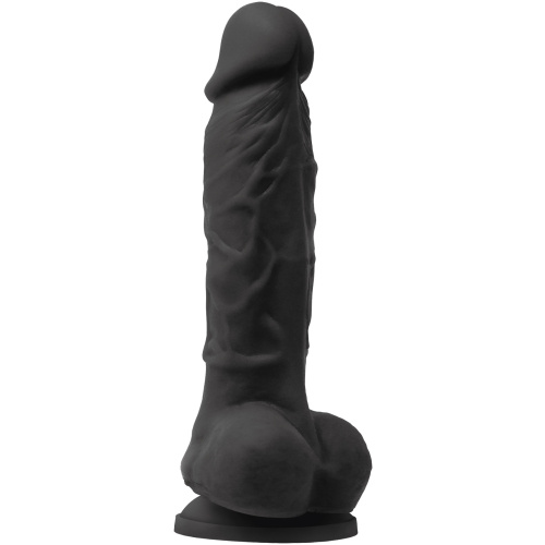 Colours - Pleasures - Vibrating - 5 Inch Dildo - Black