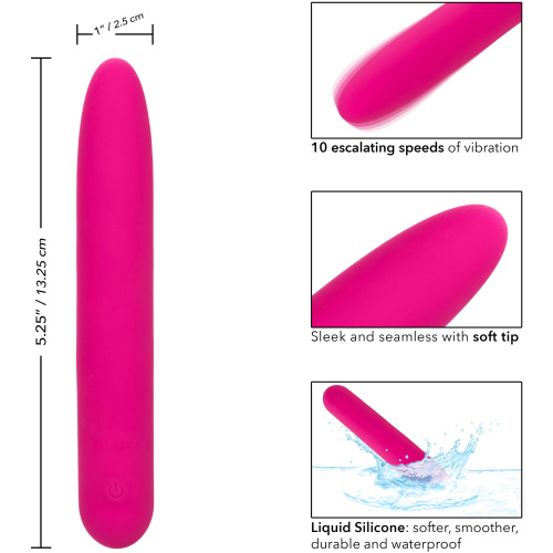 Bliss Liquid Silicone Vibe - Pink
