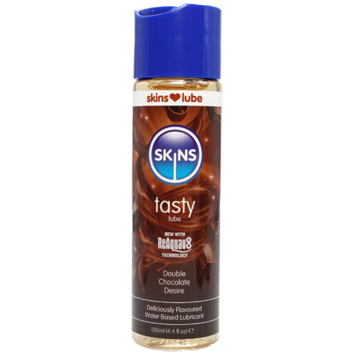 Skins Double Chocolate Water Based Lubricant 4.4oz