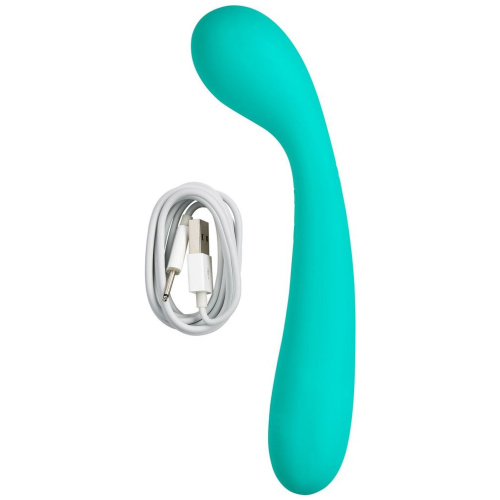 Cloud 9 Novelties G-Spot Slim 7 Inch Flexible Body Vibrator - Teal