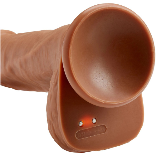 Cloud 9 Pro Sensual 7 Inch Swirl Thrust - Brown