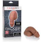 Packer Gear 5 Inch Silicone Packing Penis - Brown