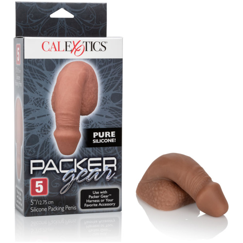 Packer Gear 5 Inch Silicone Packing Penis - Brown