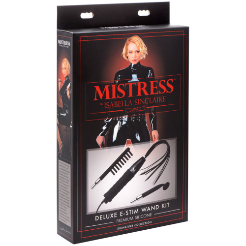 Deluxe Silicone E-Stim Wand Kit