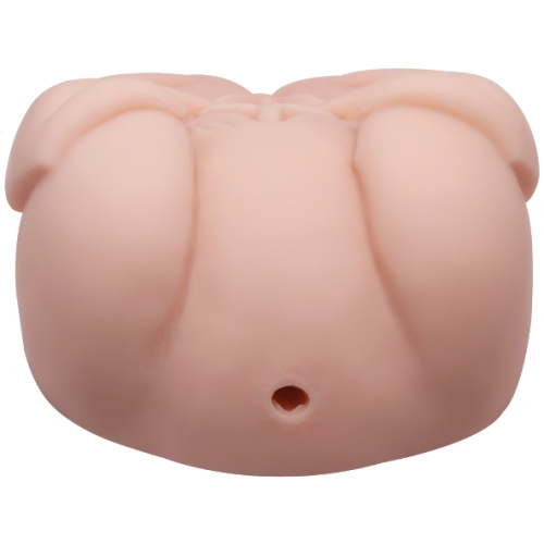Crazy Bull the Realistic Skin-Like Texture Vagina and Anal Masturbator Vibration and Double Entrance