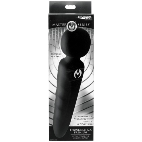 Thunderstick Premium Ultra Powerful Silicone Rechargeable Wand
