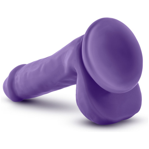Au Natural - Bold - Delight - 6 Inch Dildo - Purple