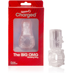 Big Omg Vibrating Ring - Clear - Each